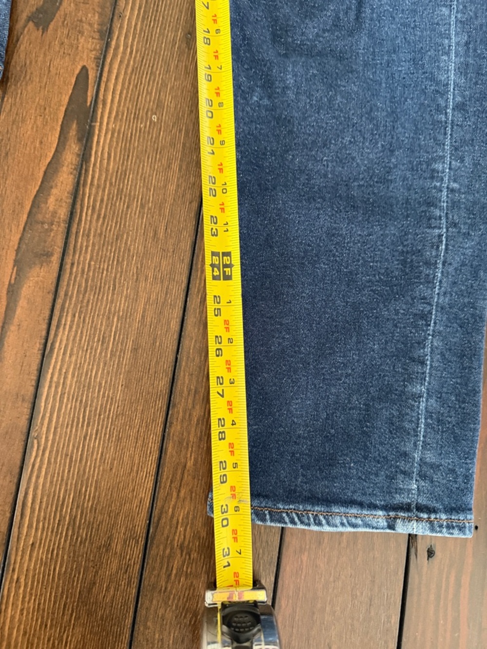 Madewell Slim Jeans Men’s 33x32 Blue Denim Straight Leg - Picture 8 of 8